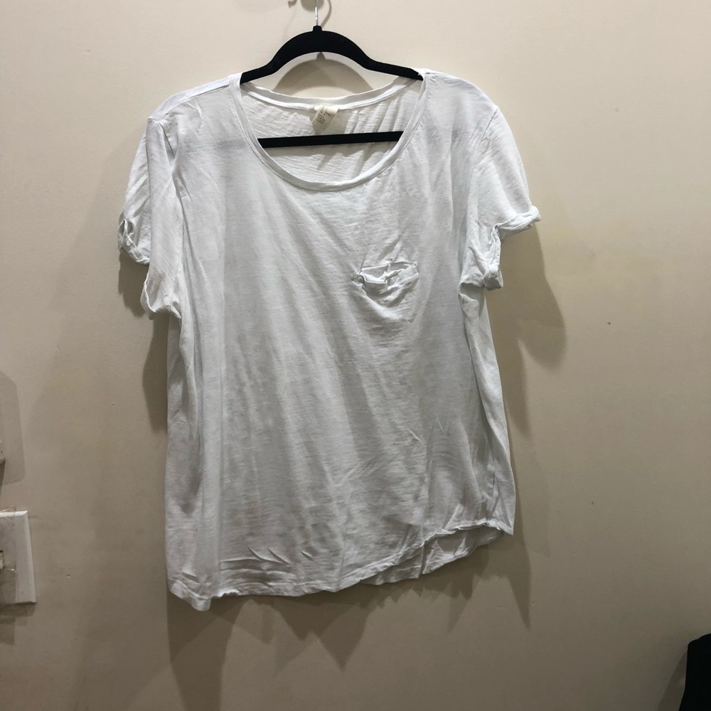 Plain white shirt